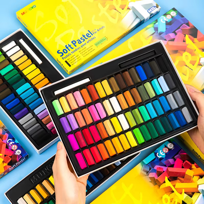 24/32/48/64 Colors Soft Pastel - Chalk Pastel Set のレビューと価格