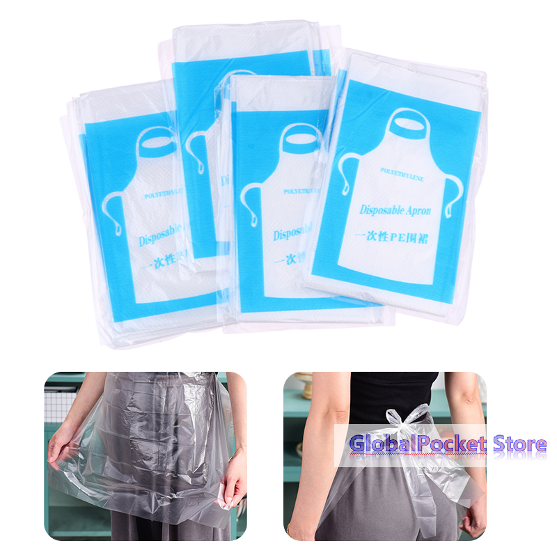 25pcs Disposable Aprons Clear  - Art Craft Painting のレビューと価格