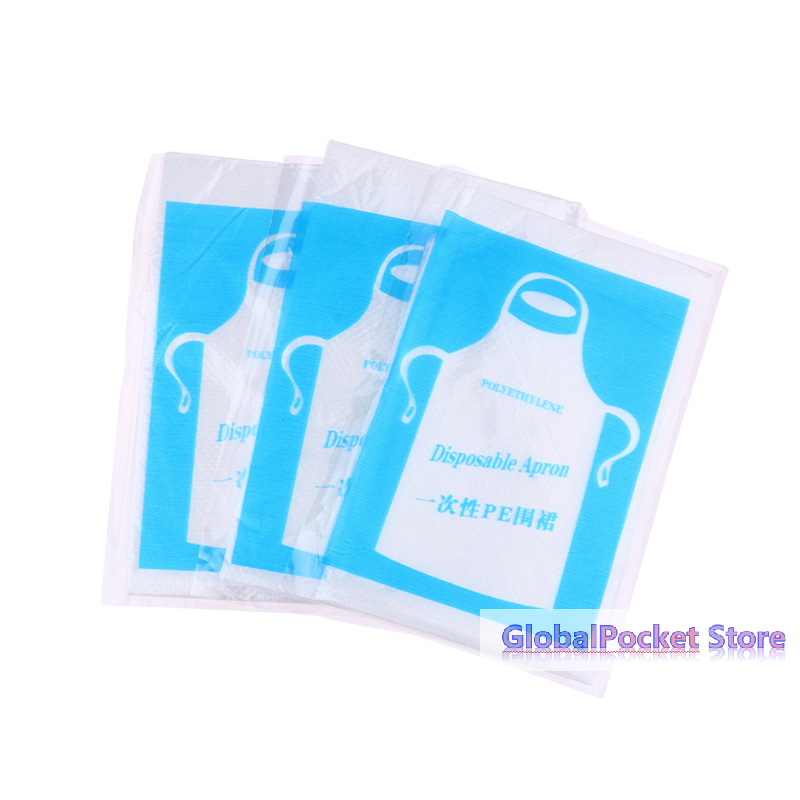 25pcs Disposable Aprons Clear  - Art Craft Painting のレビューと価格